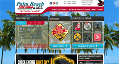 Desktop Screenshot of palmbeachtire.com